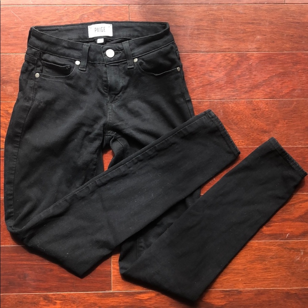 Black paige jeans